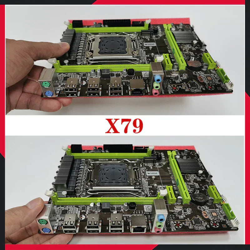 Kit xeon v2 x79 motherboard xeon e5 2660 V2 32gb DDR3 RECC memory motherboards cpu ram set for diy gaming computer