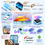 [World Premiere] OSCAL TIGER 12 Smartphone Android13 Helio G99 6.78'' 120Hz 2.4K Display Cell Phone 24GB 256GB 64MP Mobile Phone