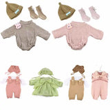 Doll Clothes for 55cm Dolls 22inch Doll's Clothing Sweater Dress Overall DIY Toy Dolls Outfit for Dolls Clothes Accessories