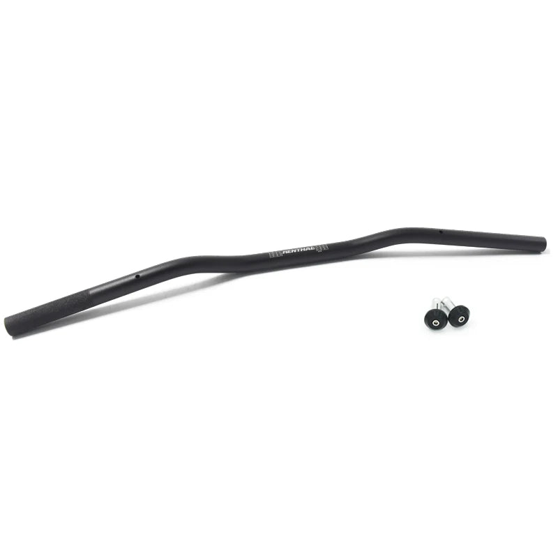 730MM 22MM Vintage Motorcycle Lower Handle bar 6061 Aluminum Alloy Flat low Handle bar tracker scrambler