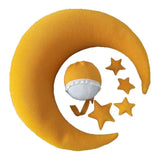 (Pack of 6) ❤️Newborn Photography Props Accessories Posing Crescent Pillow+Stars+Hat /Set Studio Baby Photo Decoration Moon Fotografia