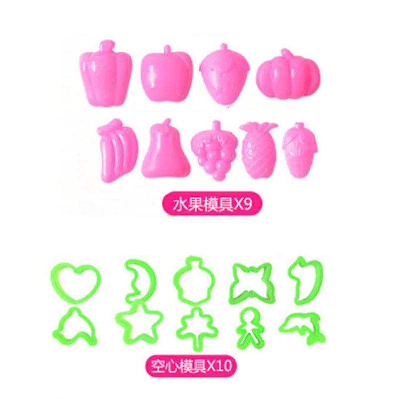 Air Dry Plasticine Modeling Clay Educational 5D Toy For Children Gift Play Dough Colorful Light Clay Safe Toy Gift for Kids