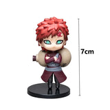 (Pack of 12) Hot /set Anime Naruto Shippuden Hinata Sasuke Itachi Kakashi Gaara anime figure Q Version PVC Figures Toys Dolls Kid Gift