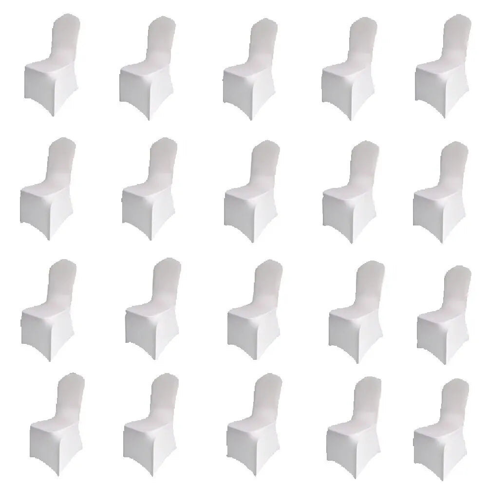 (Pack of 150) 20/30/50/100/ Spandex Wedding Chair Seat Cover