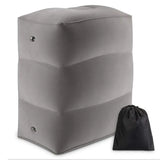 PVC Kids Flight Sleeping Footrest Pillow Resting Pillow On Airplane Car Bus Pillow Inflatable Travel Foot Rest Pillow Foot Pad