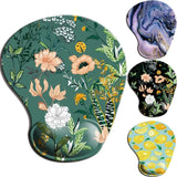 Silicone Wrist Rest Mouse Pad Ergonomic Hand Support Non Slip Gaming Mice Mat Home Office Table Mousepad For Laptop Computer