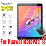 (Pack of 2) Tempered Glass Tablet Screen Protector for Huawei MediaPad 10.4 Pro 10.8 T3 T5 T8 T10 T10S M5 M6