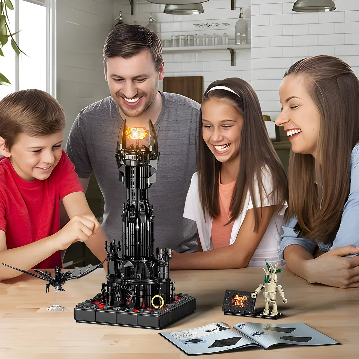 BuildMOC City Skyline Saint Petersburg Rome Washington Rotterdam Architecture Street View House Building Blocks Kids Toys Gift