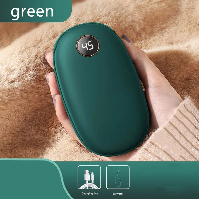 20000mAh USB Rechargeable Winter portable Hand Warmer Mobile Power Handheld Warmer Heater Outdoor Traveling Hiking Power Bank