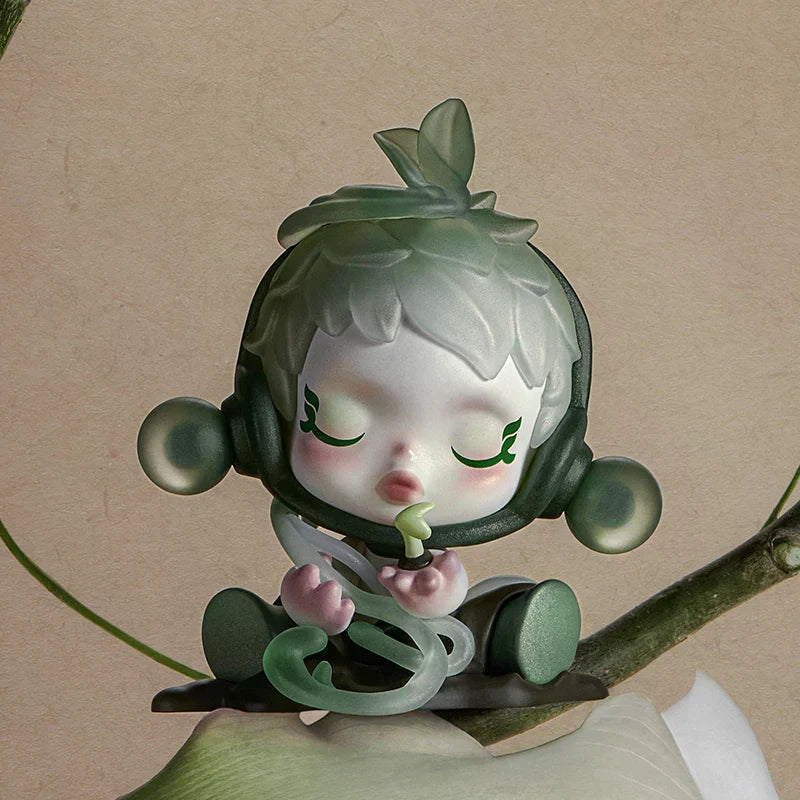 (Pack of 12) POP MART SKULLPANDA The Ink Plum Blossom Series Mystery Box 1PC/ POPMART SP Blind Box Cute Toy Action Figure