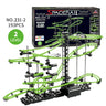 (Pack of 193) Electric Intelligence Marble Race Run Ball DIY Building Mini Roller Coaster Rail Track Ball Educational Toy Child's Gift