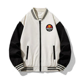 Youth casual jacket men's spring and autumn patchwork spring baseball suit men's spring men's 2024 new jacket