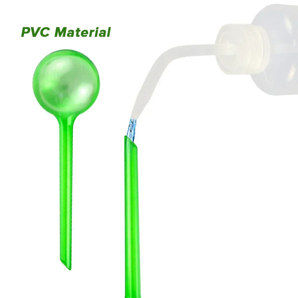 (Pack of 10) 3/6/ Automatic Plant Watering Bulbs Self Watering Globe Balls Water Device Drip Irrigation System for Garden Flower Plants