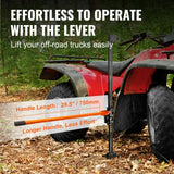 VEVOR High Lift Farm Jack 48"/60" Utility Farm Jack 7000 lbs Capacity Road Utility Jack Heavy-Duty Farm Jack for Tractor Truck