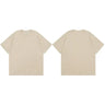Summer 2024 Men Plain T-Shirt Streetwear 100 Cotton T Shirt Solid Color Harajuku Casual Tshirt Loose Short Sleeve Tops Tee Black