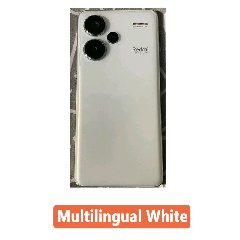 Xiaomi Redmi Note 13 PRO+ Plus 5G Smartphone 6.67" Dimensity 7200-Ultra 5000mAh Battery 120W Fast Charging 200 MP