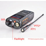 Radtel RT-470X Multi-bands Ham Walkie-Talkies 256CH Air Band Two Way Radio Station Aviation NOAA Police Marine Transceiver PTT