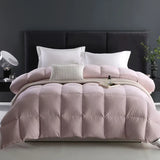 KDJEIKZ Winter Cotton Goose Down Quilt Five-Star Hotel Duvet Super Soft Fluffy Queen King Full Size Four Seasons Duvets Blanket