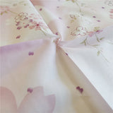 (Pack of 3) 45x45cm Square Cotton Cherry Blossom Flower Printed Ladies Handkerchief Women Face Hand Towel Party Gift