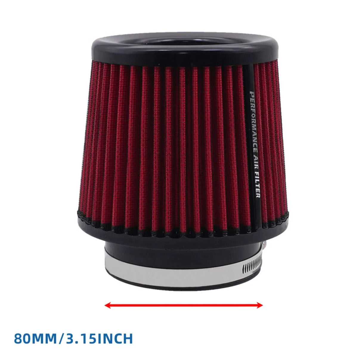Air Filter Cold Intake Delivery Systems Sport Automobile Car Auto Admission Filters 80mm Racing Performances Kit 3.15 4inch