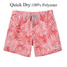 SURFCUZ Mens Swim Shorts Quick Dry Beach Board Shorts with Mesh Lining and Pockets Summer Surfing Swim Trunks Swimwear for Men