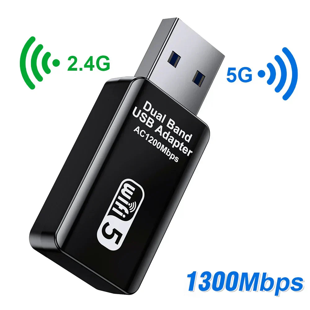 5ghz Wifi Adapter Wi-fi Usb 3.0 Adapter Wi fi Antenna Ethernet Adaptor Module For Pc Laptop Network Card 5g Wifi Dongle Receiver