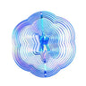 3D Butterfly Bird Repeller Spinner Wind Chimes Hanging Decorations Reflective Scarer Hanging Ornament Outdoor Garden Decoration