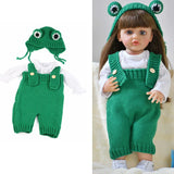 Doll Clothes for 55cm Dolls 22inch Doll's Clothing Sweater Dress Overall DIY Toy Dolls Outfit for Dolls Clothes Accessories