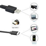 TYPE C USB Mini Endoscope Camera 5.5mm 2m 1m 1.5m Flexible Snake Borescope Inspection Camera for Android Smartphone PC