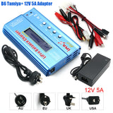 IMAX B6 80W Battery Charger Lipo NiMh Li-ion Ni-Cd Digital Lipro Balance Charger Discharger AC Power 12V 5A Adapter For Rc Car