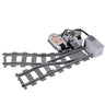 City Trains Train Rail Crossing Track Rails Soft Tracks Cruved Straight Railway Building Blocks Bricks DIY Toys For Children Boy