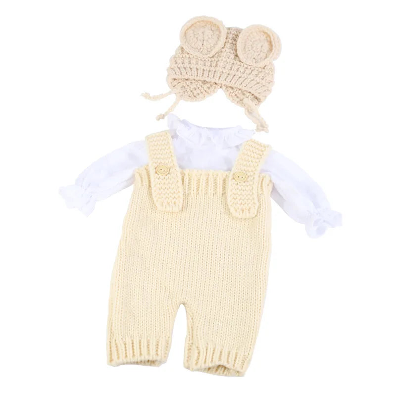 Doll Clothes for 55cm Dolls 22inch Doll's Clothing Sweater Dress Overall DIY Toy Dolls Outfit for Dolls Clothes Accessories