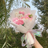 Kawaii Hello Kitty Cat Plush Dolls Rose Soap Flowers Bouquet Christmas Valentine's Day Birthday Graduation Gifts