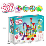 (Pack of 232) 45- Marble Run Race Building Blocks Track Ball Slide Toys DIY Creativity Constructor Early Educational Toys Children Gift
