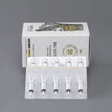 (Pack of 50) SOLONG 0.3~0.35MM Disposable Tattoo Cartridge Needles Round Liner Sterile Needle Suitable for Professional Tattooists