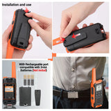 (Pack of 2) Baofeng F22 Walkie Talkie Portable Mini Communication Radio Profesional PMR446 /FRS Talkie Walkies Transceiver Radio