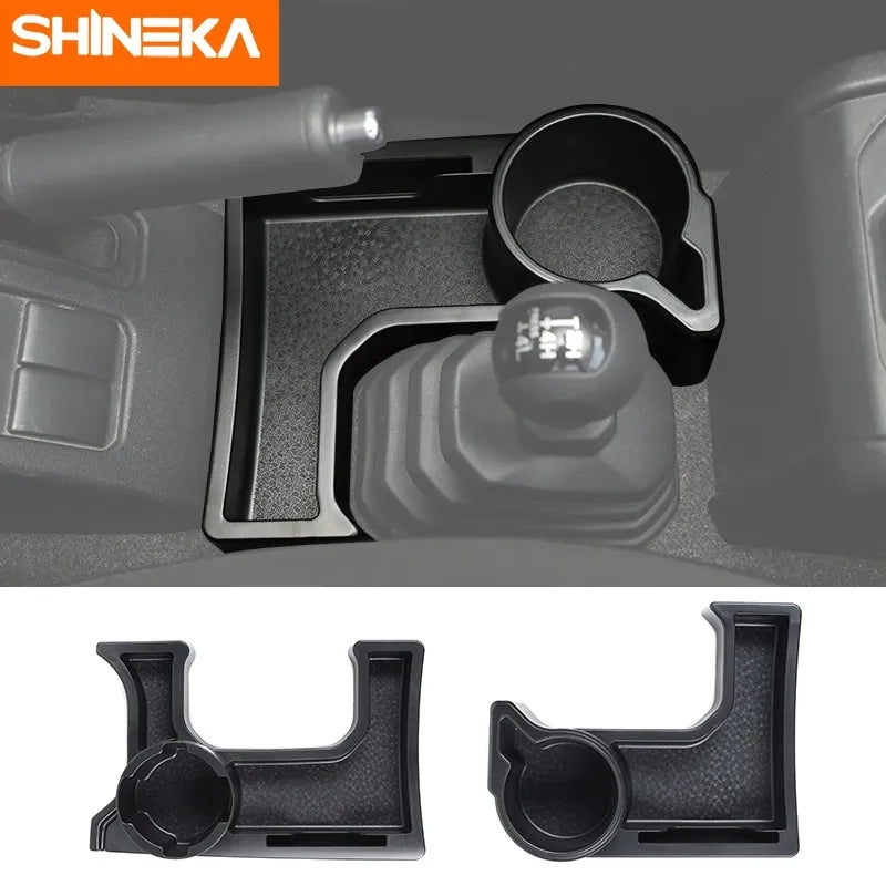 Stowing Tidying Car Gear Shift Storage Box Organizer Tray For Suzuki Jimny 2019 2020 2021 2022 up Interior Accessories