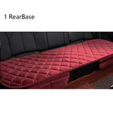 Winter Car Seat Cover Universal Front Rear Seat Pad Vehicle Auto Seat Cushion Car Seat Protector Seat Covers Pair of Covers