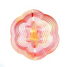 3D Butterfly Bird Repeller Spinner Wind Chimes Hanging Decorations Reflective Scarer Hanging Ornament Outdoor Garden Decoration