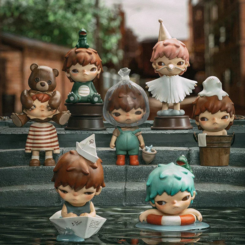 (Pack of 12) POP MART Hirono Little Mischief Series 1pc/ Mystery Box Blind box Action Figurine Cute Toy