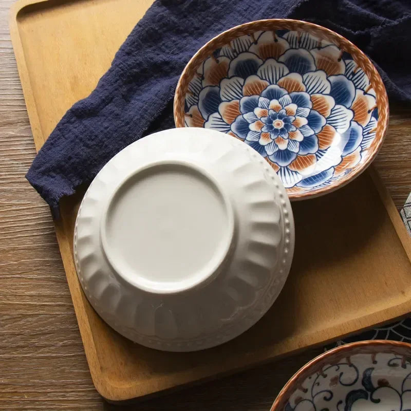 Inch Accessories Ceramic 6 Kitchenware Japanese Dessert Disposable Tableware Plate Sushi Dishes & Decoration Table Snack