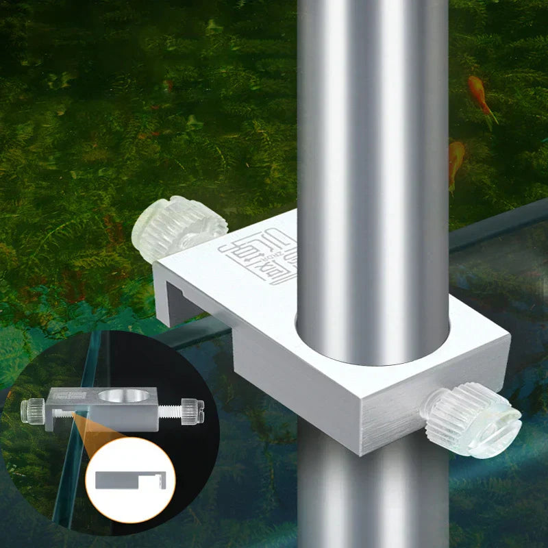 Aquarium 12/16mm stainless steel lily tube, inlet and outlet water circulation filter accessory equipment with surface separator