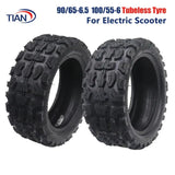 11inch 100/65-6.5 Tubeless Tire 90/65-6.5 Off Road Vacuum Tire for Dualtron Widen Pneumatic Wheel Speedual Plus Electric Scooter