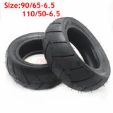 11 Inch Tubeless Tyre 110/50-6.5 90/65-6.5 Front Rear Tire for 38CC 47CC 49CC Mini Pocket Bike Gas Electric Scooter Wheel Parts