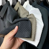 '-VIP Link2 , Upto 5XL Summer New Men's Lop-up Hollow Short-sleeved Polo Shirt Ice Silk