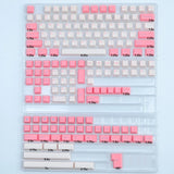 KBDiy GMK Keycap Double Shot GMK Olivia Shoko Jamon WOB Red Samurai Botanical PBT Keycaps Cherry Profile for Mechanical Keyboard