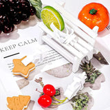 (Pack of 12) Birds Food Holder Pet Parrot Feeding Fruit Vegtable Clip Cuttlefish Bone Feeder Device Pin Clamp Bird Cage Accessories