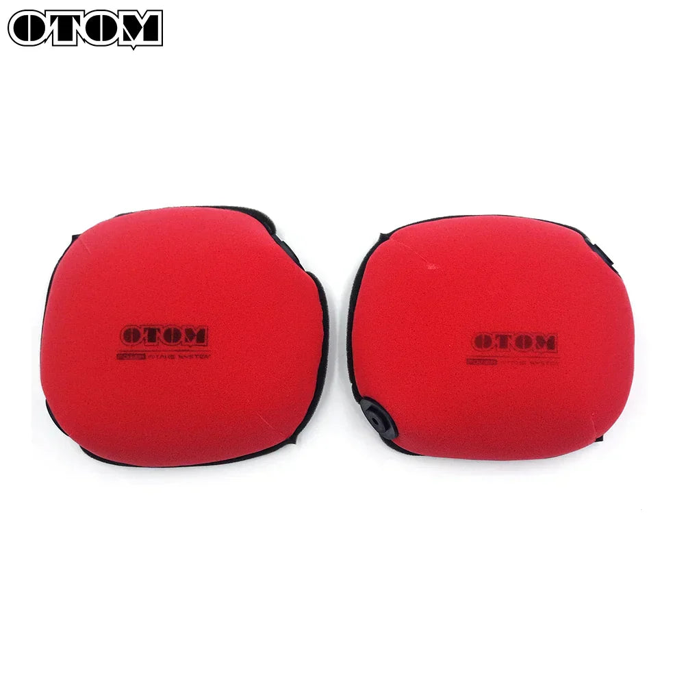 OTOM For KTM Motorcycle Air Filter Intake Cleaner Dual Foam Layer Sponge Fit Husqvarna TC125 TC250 TE300 FC450 EXC SX XCW EXC-F