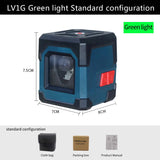 HANMATEK LV1 Laser Level Cross Line Laser with Measuring Range 50ft, Self-Leveling Vertical and Horizontal Line Nivel Laser