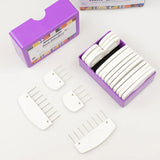 (Pack of 20) Knit Blockers Set Stainless Steel Knitting Blocking Mats and Pins with 2 Different Sizes for DIY Knit Crocheting Supplies